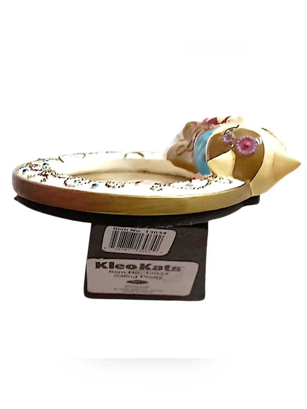 Kleo Kats Mini Cat Picture Photo Frame Hand Painted Whimsical Collectible Resin